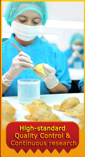 High-standard Quality Control & Continuous research
